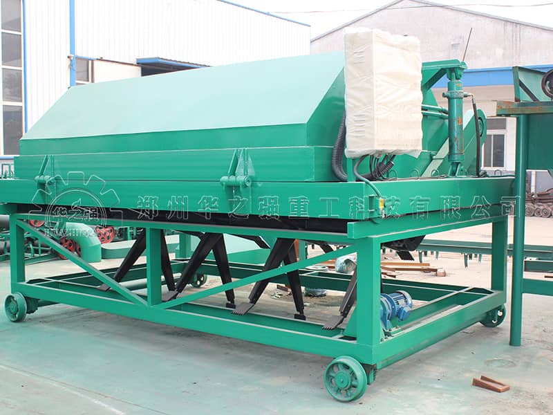 如何用翻抛机制作猪粪有机肥呢？